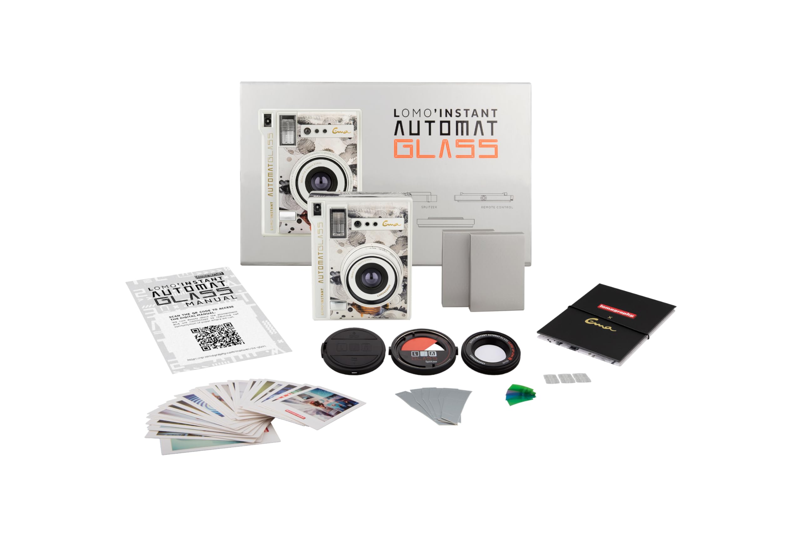 【ほぼ未使用・オマケ付き】Lomo&#39;Instant Automat ロモ、“中国陶磁器のような“「Lomo'Instant」「Lomo'Instant